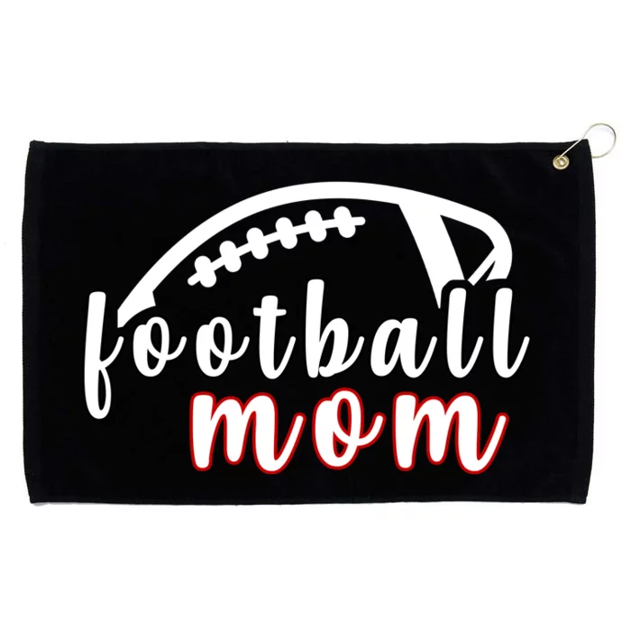 Football Mom Fan Grommeted Golf Towel