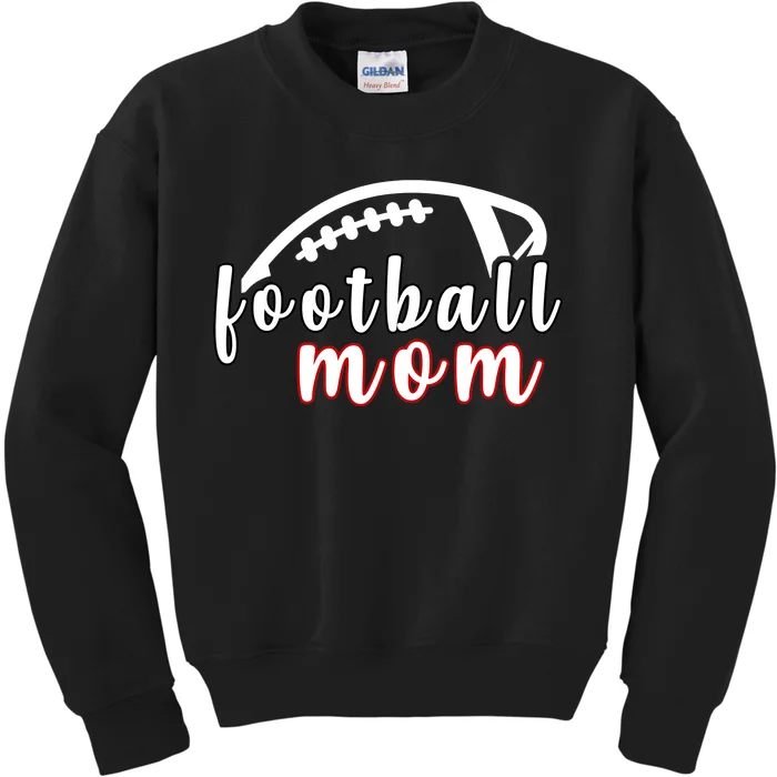 Football Mom Fan Kids Sweatshirt