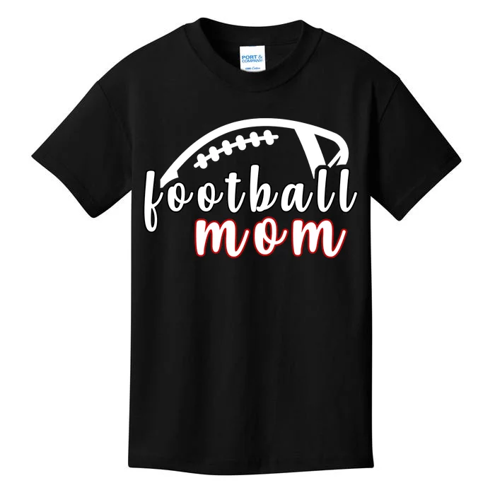 Football Mom Fan Kids T-Shirt