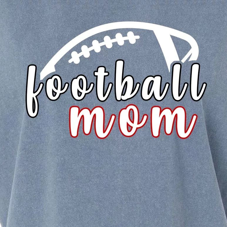 Football Mom Fan Garment-Dyed Women's Muscle Tee