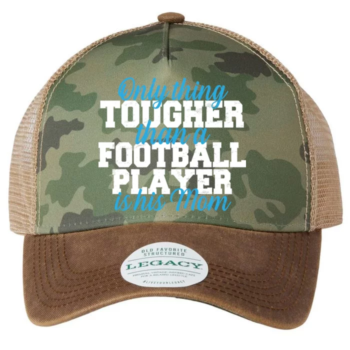 Football Player Tough Mom Legacy Tie Dye Trucker Hat