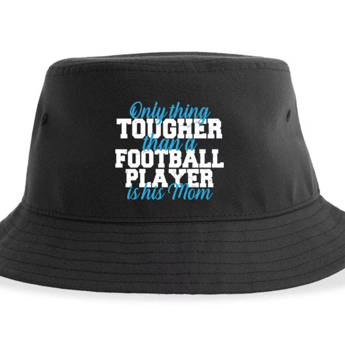 Football Player Tough Mom Sustainable Bucket Hat