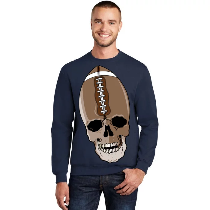 Football Skeleton Skull Sweatshirt