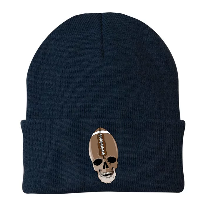 Football Skeleton Skull Knit Cap Winter Beanie