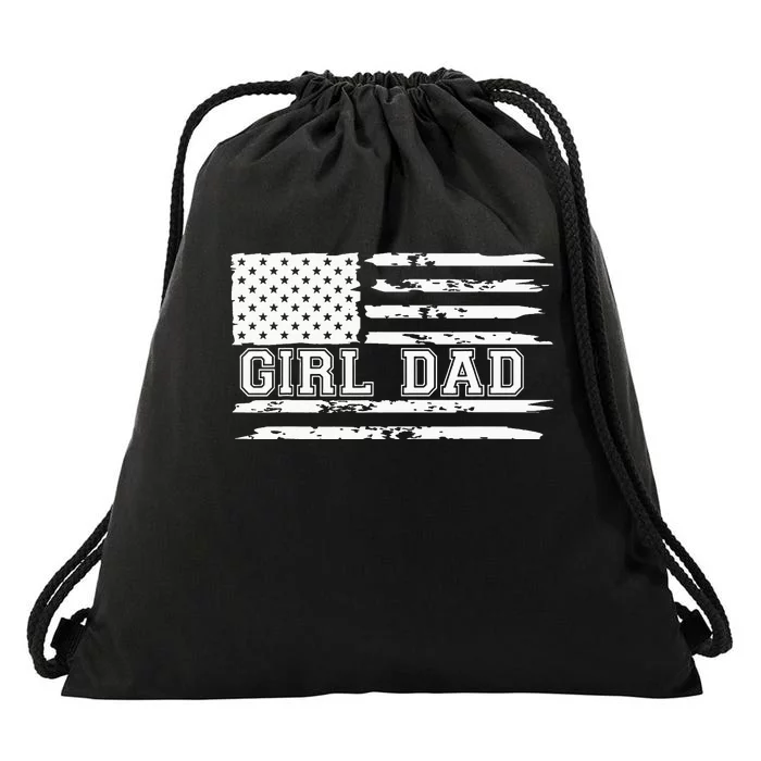 Father of Proud New Dad Fathers Day Gift Drawstring Bag