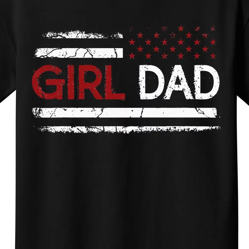 Father of Proud New Dad Daughter Fathers Day Kids T-Shirt