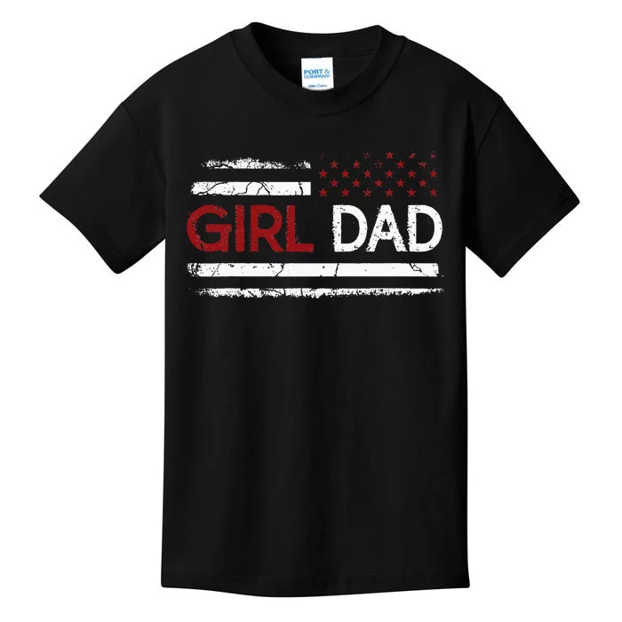 Father of Proud New Dad Daughter Fathers Day Kids T-Shirt