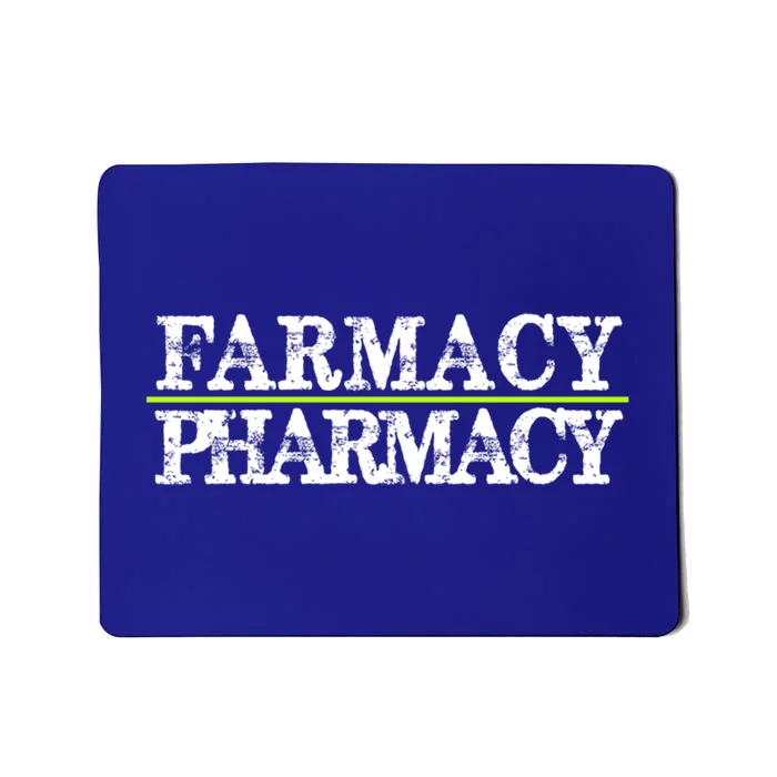 Farmacy Over Pharmacy Vegan Activism Go Vegan Gift Mousepad