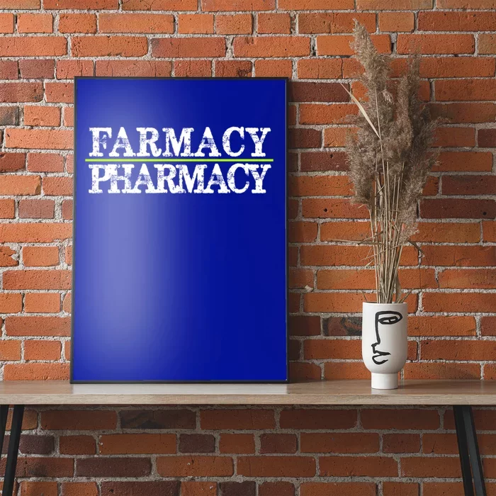 Farmacy Over Pharmacy Vegan Activism Go Vegan Gift Poster