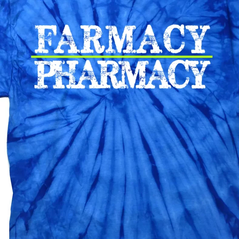 Farmacy Over Pharmacy Vegan Activism Go Vegan Gift Tie-Dye T-Shirt