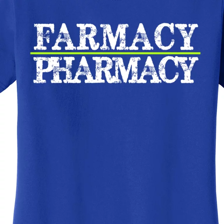 Farmacy Over Pharmacy Vegan Activism Go Vegan Gift Women's T-Shirt