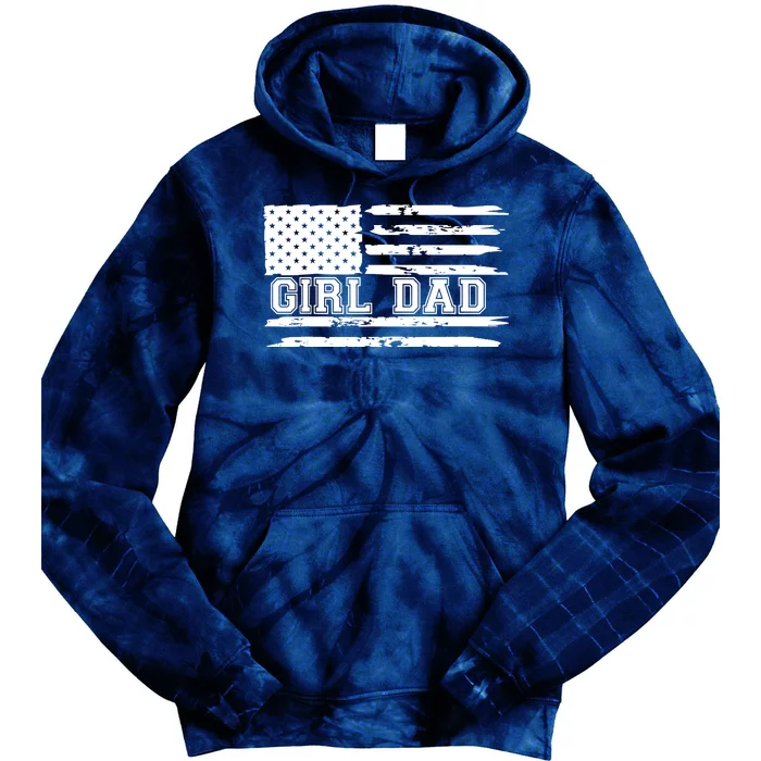 Father Of Proud New Dad Fathers Day Gift Men Tie Dye Hoodie