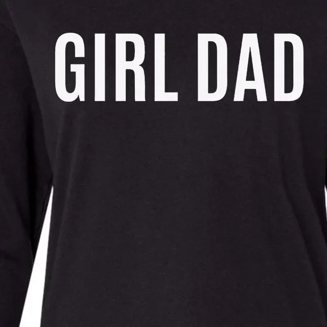 Father of Proud New Dad Fathers Day Womens Cotton Relaxed Long Sleeve T-Shirt