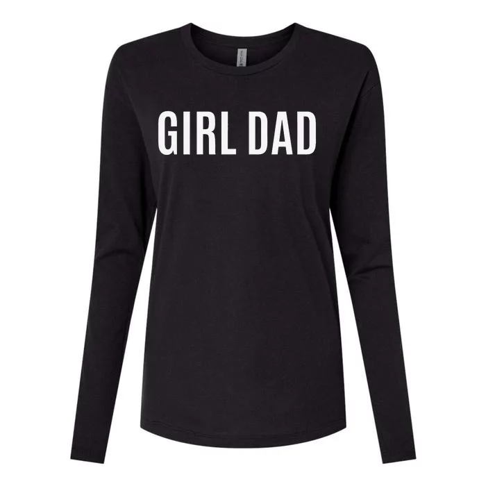 Father of Proud New Dad Fathers Day Womens Cotton Relaxed Long Sleeve T-Shirt