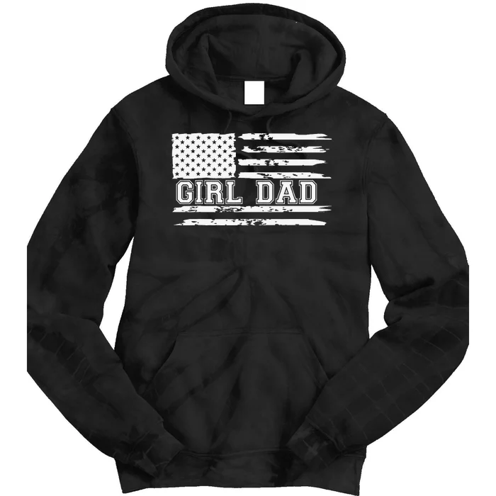 Father of Proud New Dad Fathers Day Gift Tie Dye Hoodie