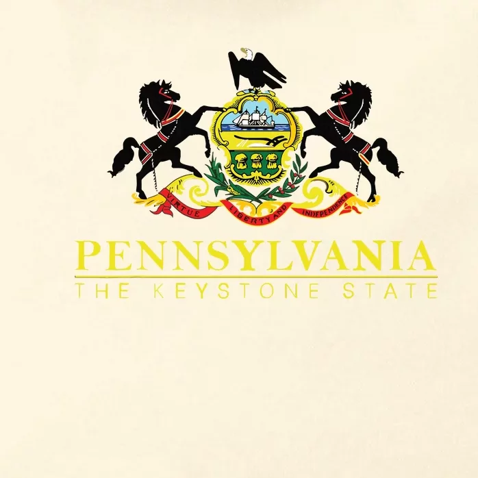 Flag Of Pennsylvania The Keystone State Philadelphia Zip Tote Bag