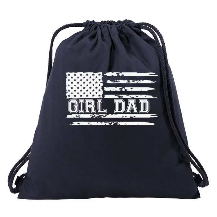 Father Of Proud New Dad Fathers Day Gift Drawstring Bag