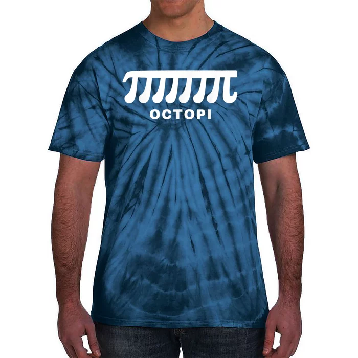 Funny Octopi Pun Happy PI Day Math Teacher Tie-Dye T-Shirt