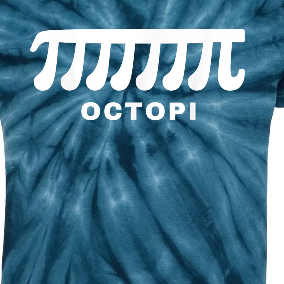 Funny Octopi Pun Happy PI Day Math Teacher Kids Tie-Dye T-Shirt