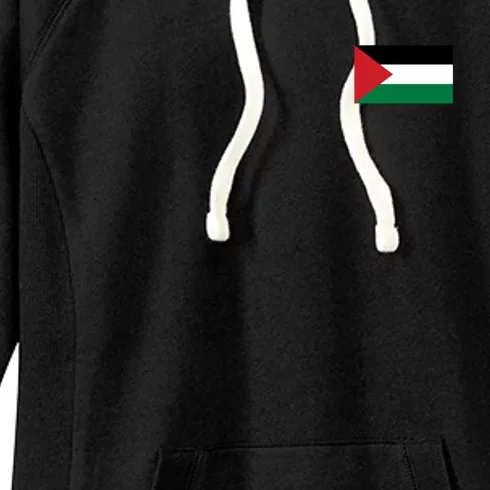 Flag Of Palestine Women's Fleece Hoodie