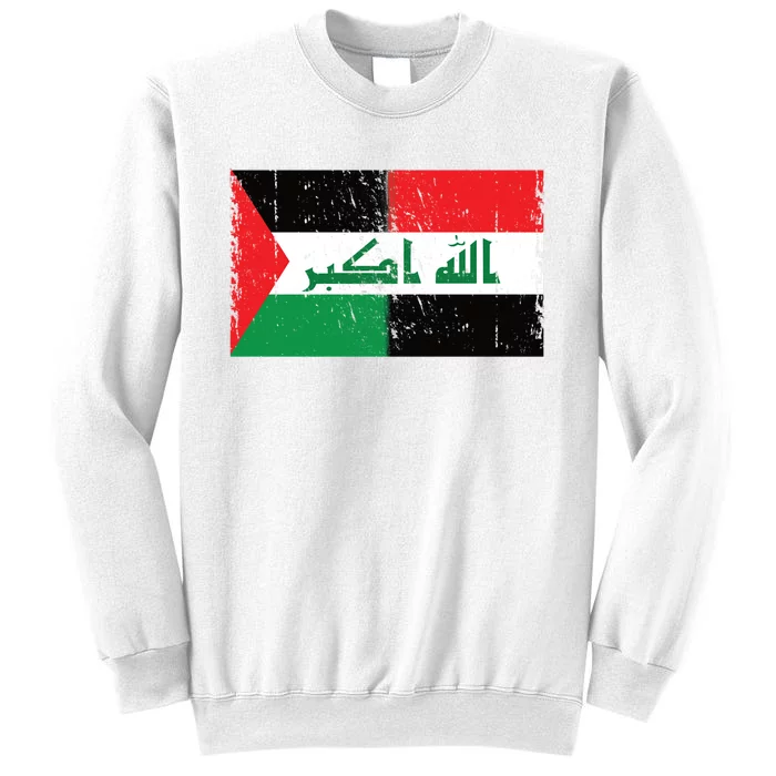 Flag Of Palestine Iraq Palestine Flag Iraq Palestine Sweatshirt