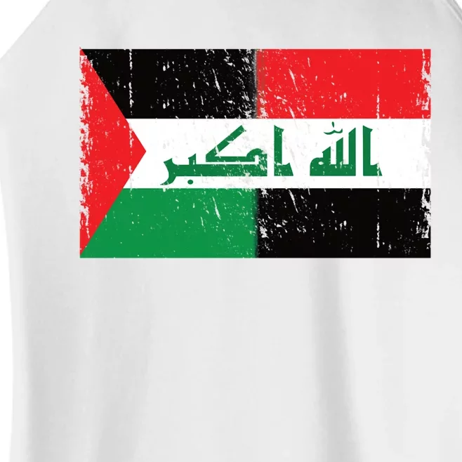 Flag Of Palestine Iraq Palestine Flag Iraq Palestine Women’s Perfect Tri Rocker Tank