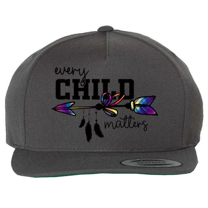 Funny Orange Quote Every Orange Day Child Kindness Matter Wool Snapback Cap