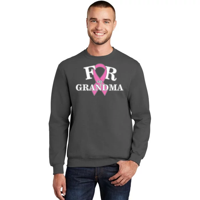 For Grandma Cancer Awareness Tall Sweatshirt