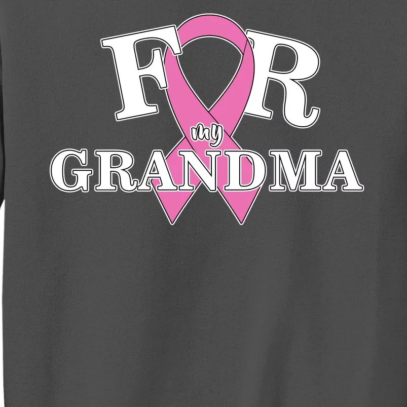 For Grandma Cancer Awareness Tall Sweatshirt