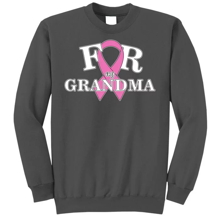 For Grandma Cancer Awareness Tall Sweatshirt