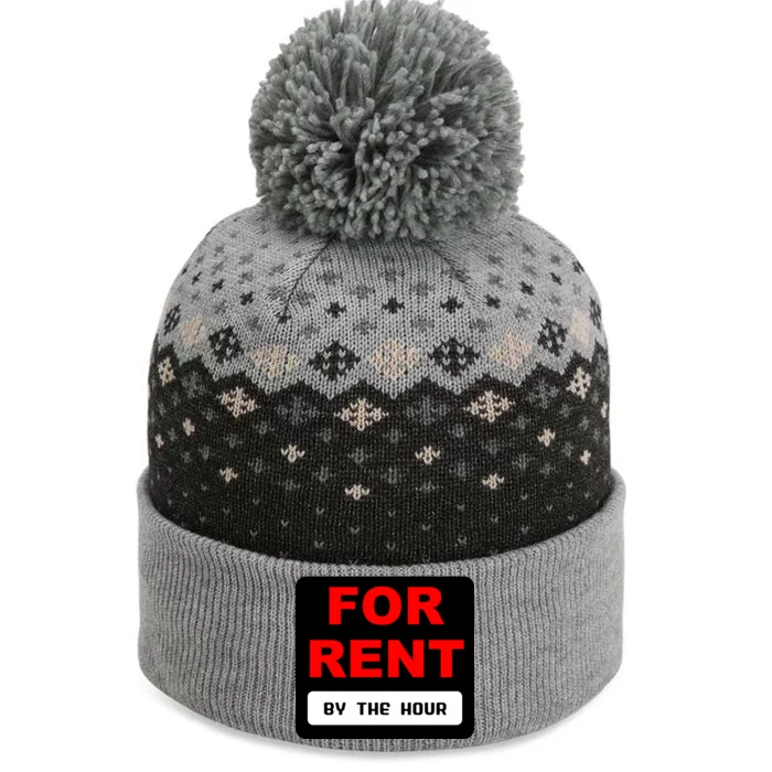 For Rent By The Hour The Baniff Cuffed Pom Beanie