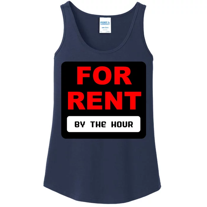 For Rent By The Hour Ladies Essential Tank