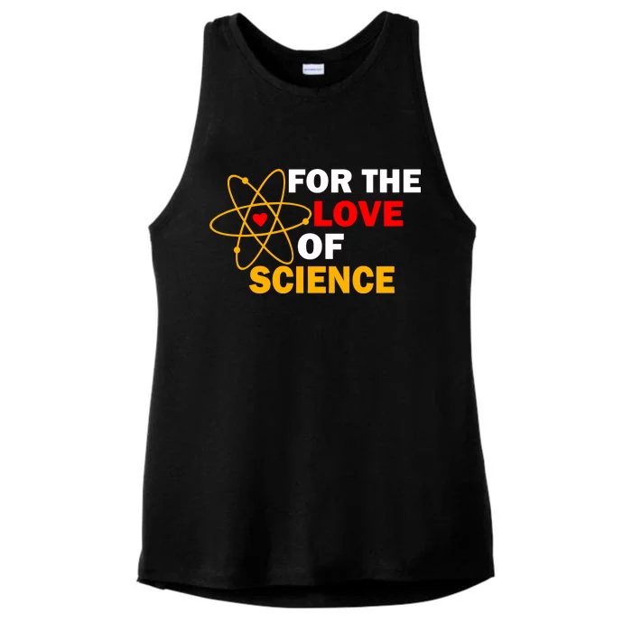 For The Love Of Science Ladies Tri-Blend Wicking Tank