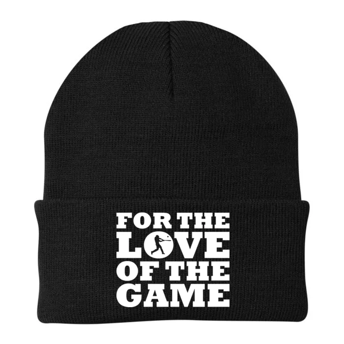 For The Love of the Game Knit Cap Winter Beanie