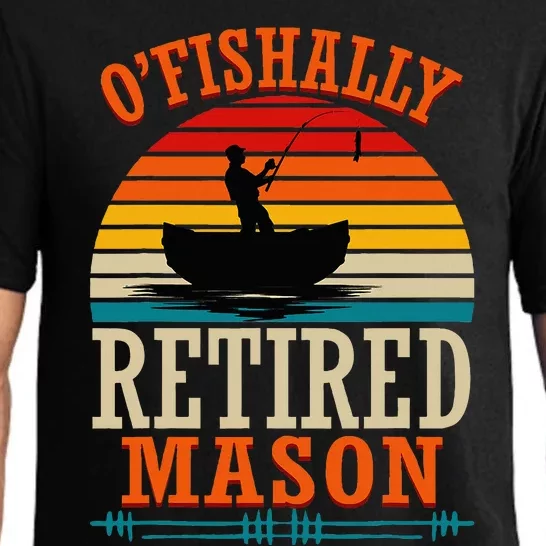 Fishing OFishally Retired Mason Pajama Set