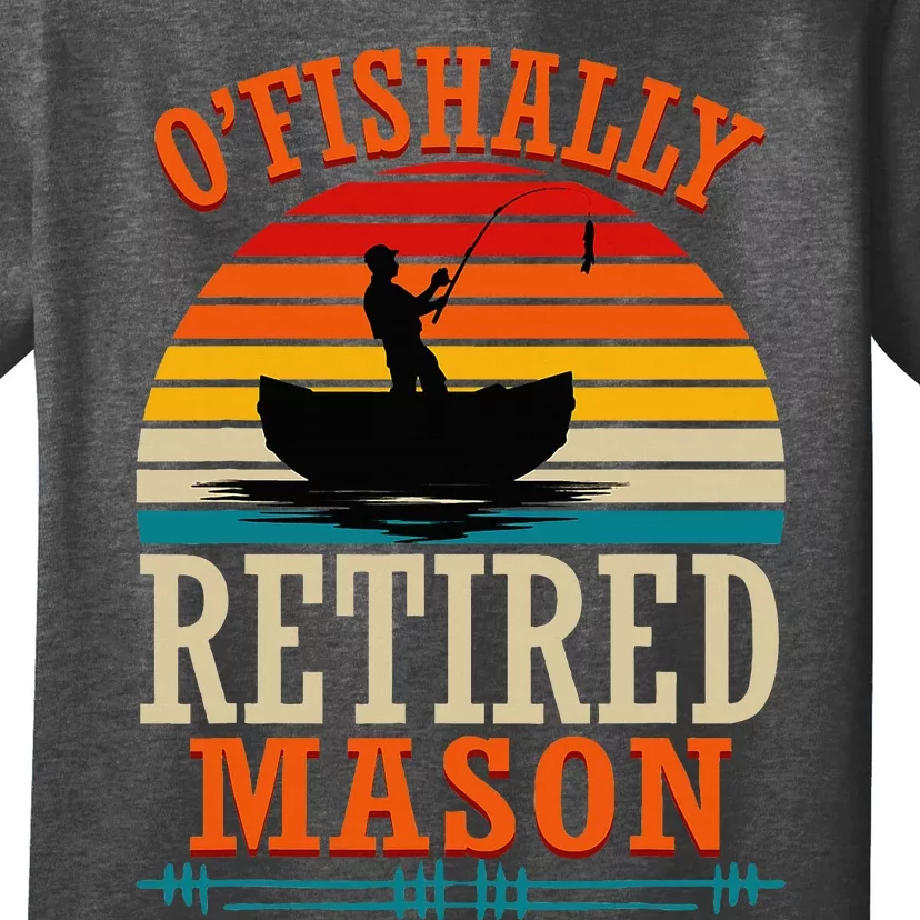 Fishing OFishally Retired Mason T-Shirt