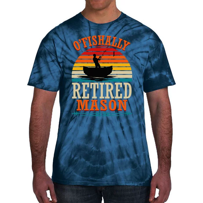 Fishing OFishally Retired Mason Tie-Dye T-Shirt