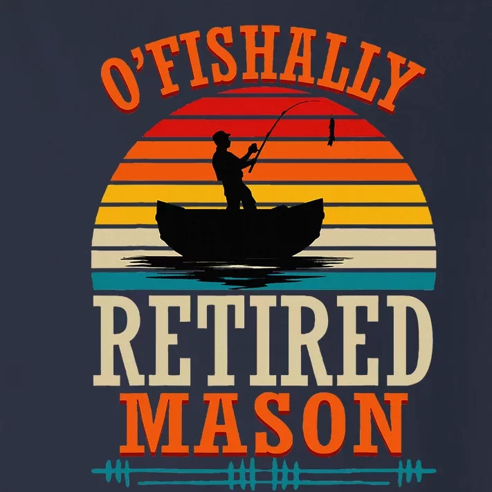 Fishing OFishally Retired Mason Toddler Long Sleeve Shirt