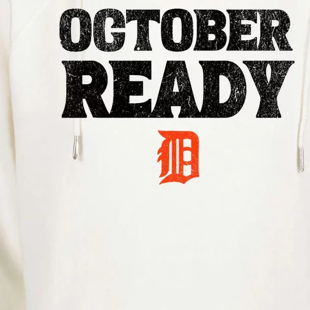 Funny October Ready Funny For Ready Tiger Lovers Womens Funnel Neck Pullover Hood