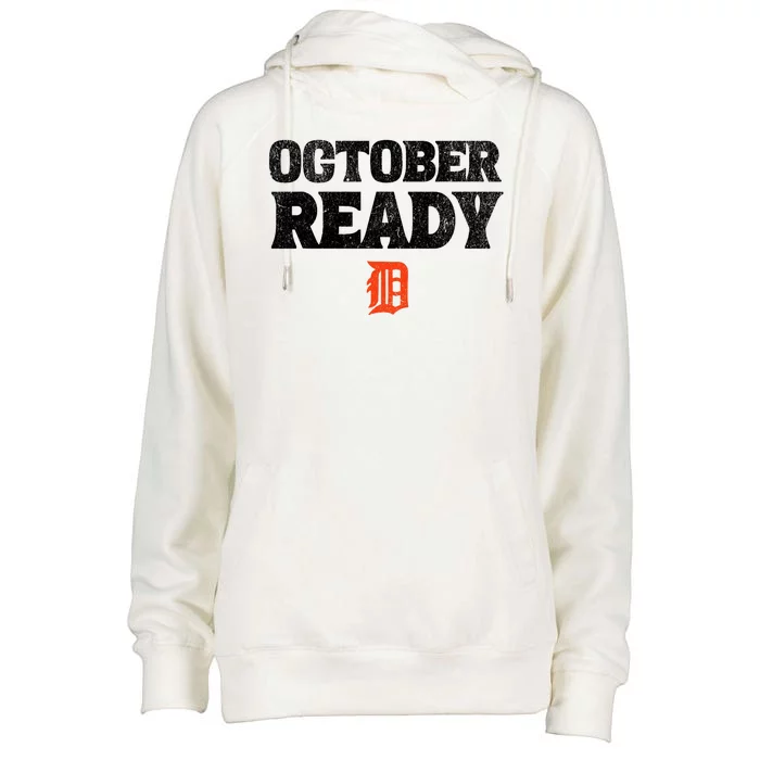 Funny October Ready Funny For Ready Tiger Lovers Womens Funnel Neck Pullover Hood