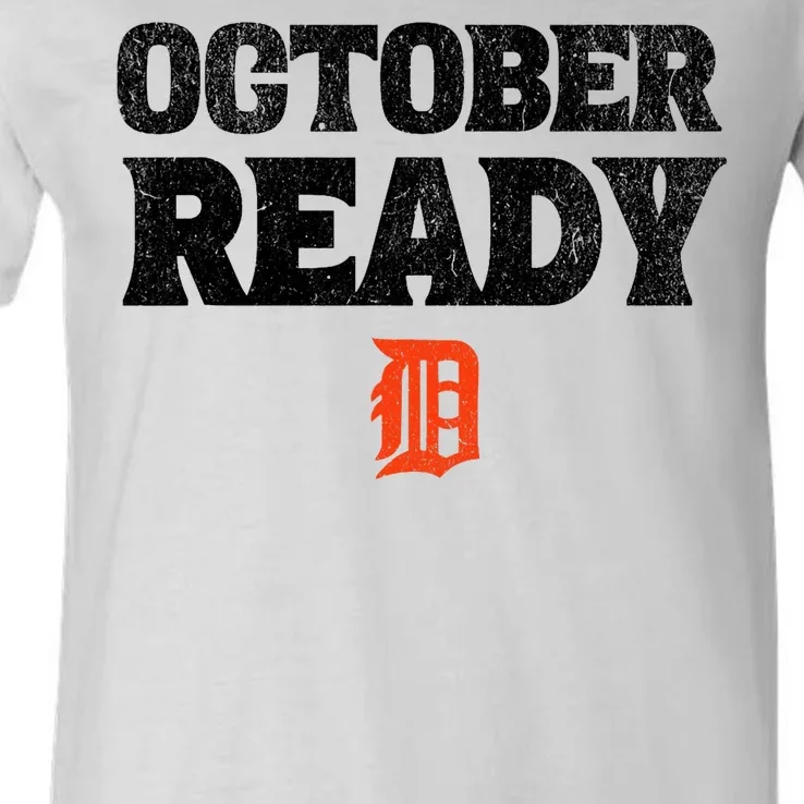 Funny October Ready Funny For Ready Tiger Lovers V-Neck T-Shirt