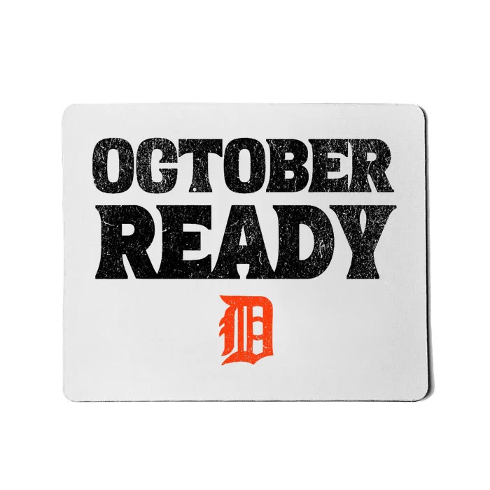 Funny October Ready Funny For Ready Tiger Lovers Mousepad