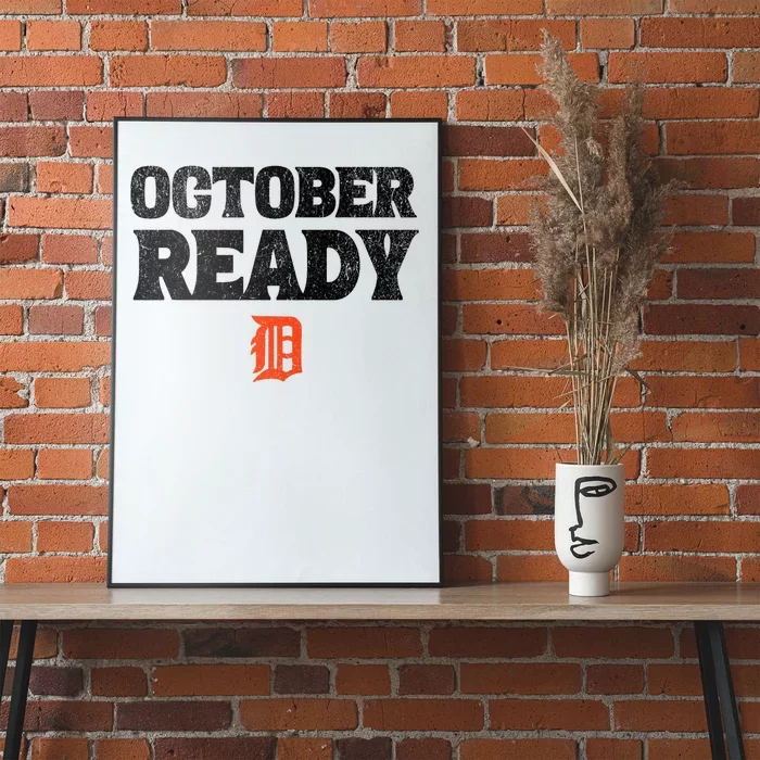 Funny October Ready Funny For Ready Tiger Lovers Poster