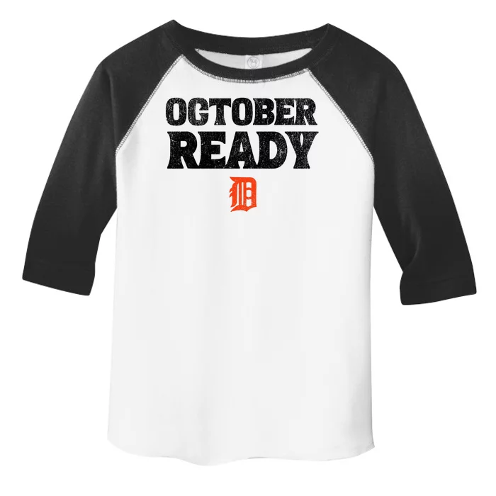 Funny October Ready Funny For Ready Tiger Lovers Toddler Fine Jersey T-Shirt