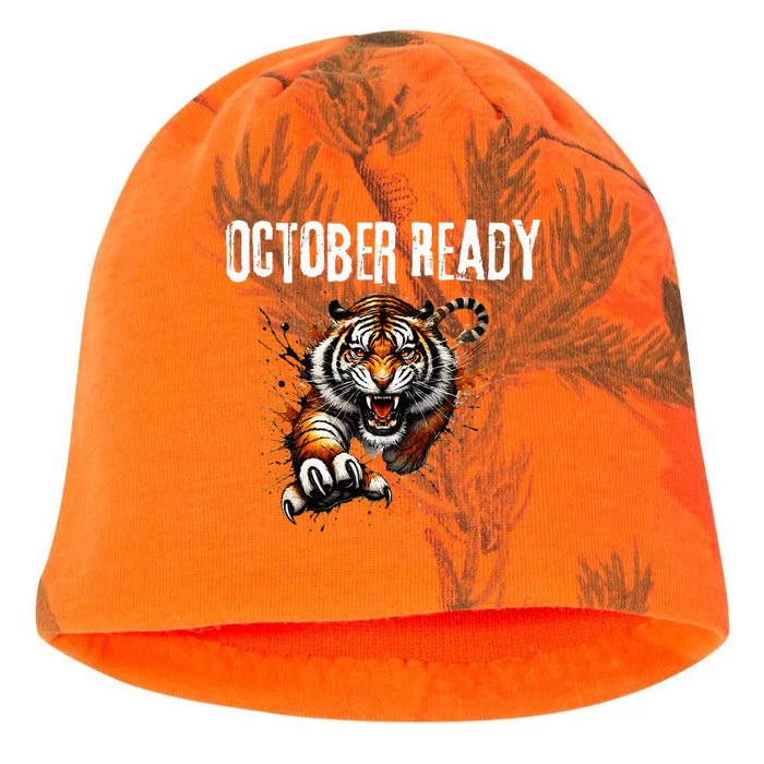 Funny October Ready For Ready Tiger Kati - Camo Knit Beanie