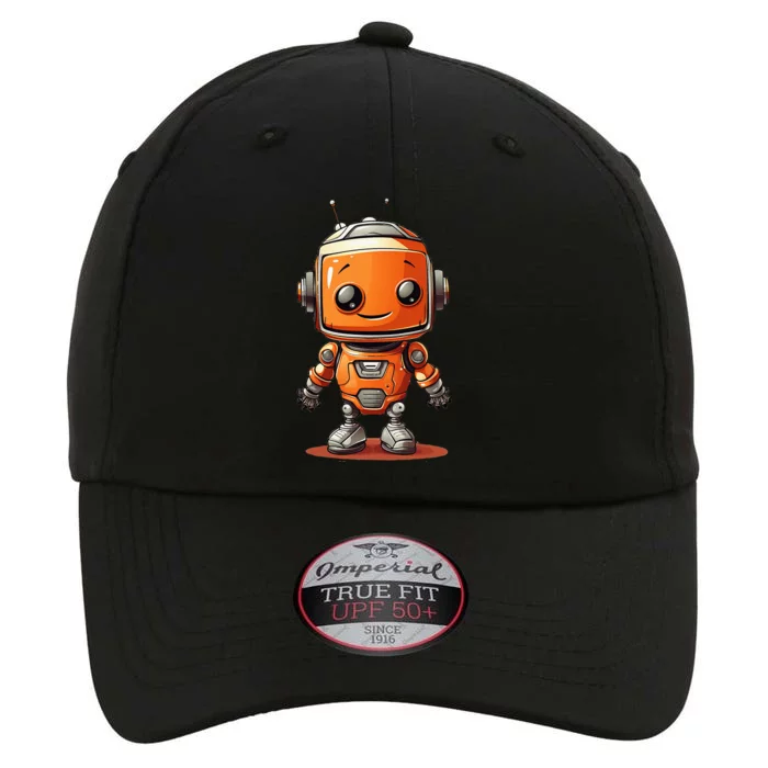 Funny Orange Robot Boy Costume The Original Performance Cap