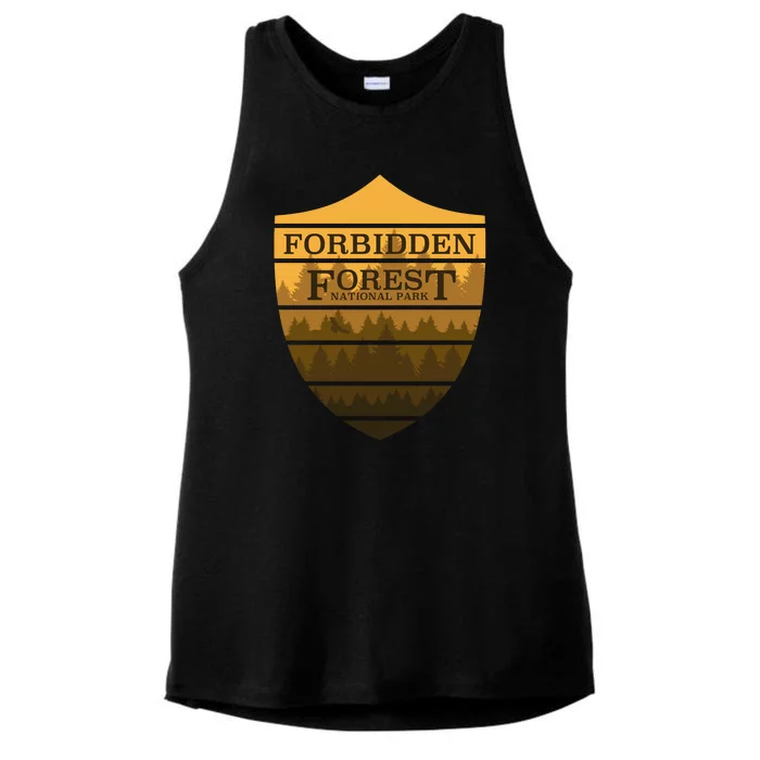 Forbidden Forrest National Park Cool Ladies Tri-Blend Wicking Tank