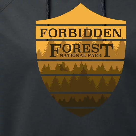 Forbidden Forrest National Park Cool Performance Fleece Hoodie