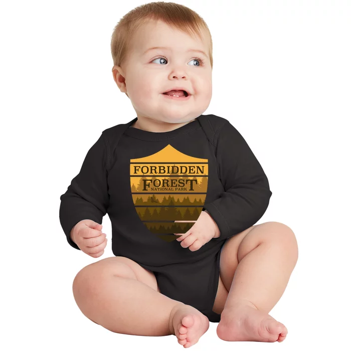 Forbidden Forrest National Park Cool Baby Long Sleeve Bodysuit