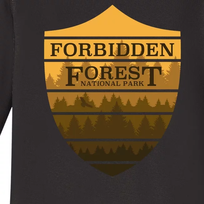 Forbidden Forrest National Park Cool Baby Long Sleeve Bodysuit